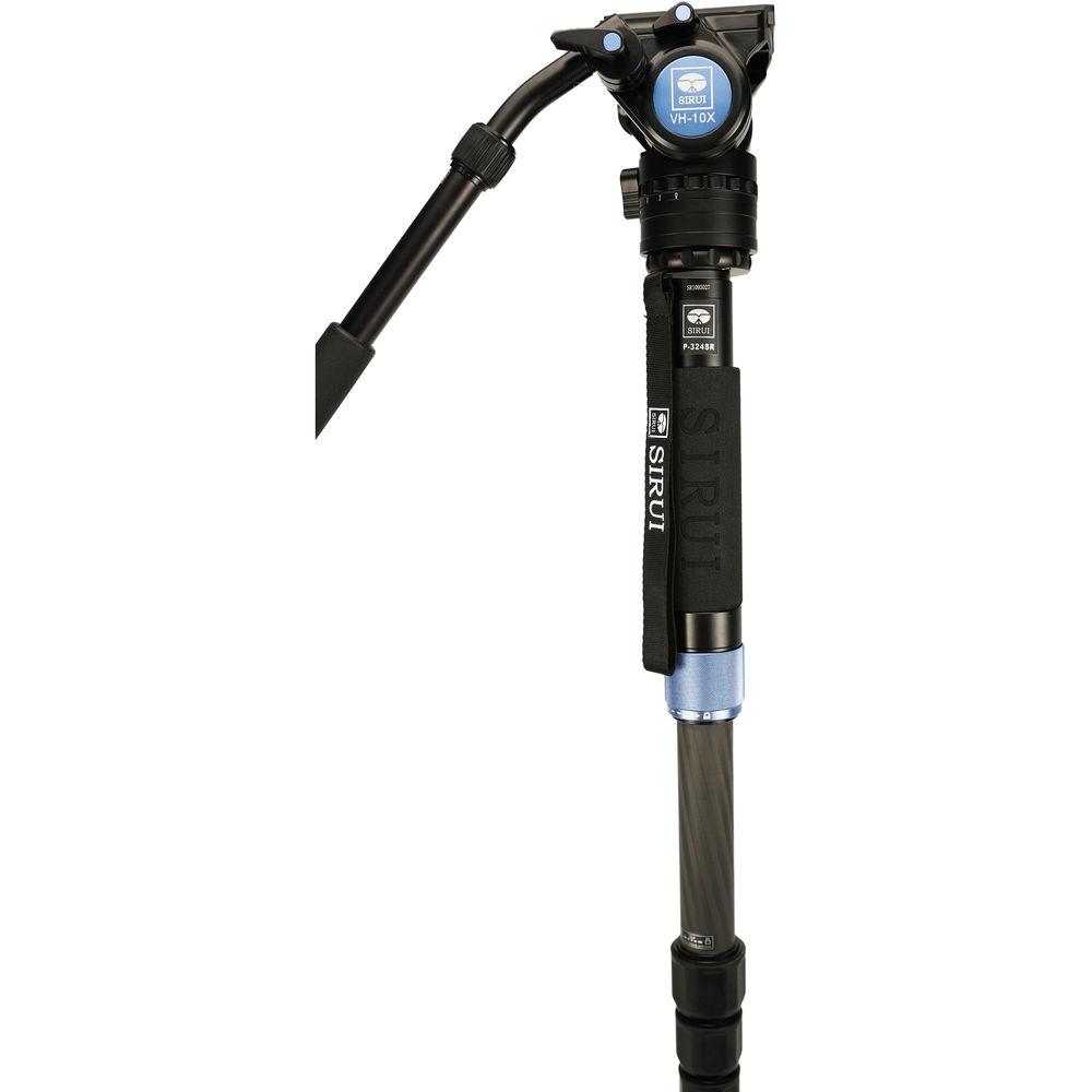 Sirui P-324SR Photo Video Monopod with VH-10X Head