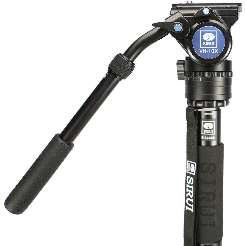 Sirui P-324SR Photo Video Monopod with VH-10X Head