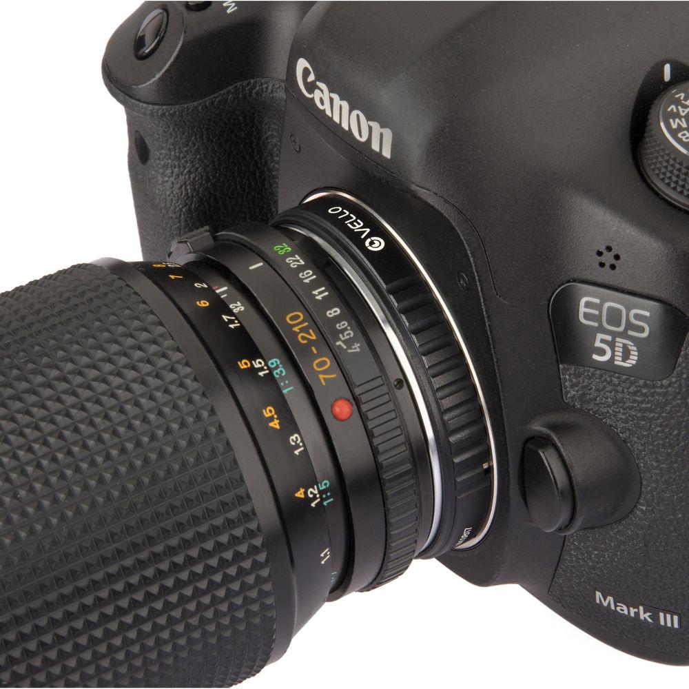 Vello Minolta MD Lens to Canon EF EF-S-Mount Camera Lens Adapter