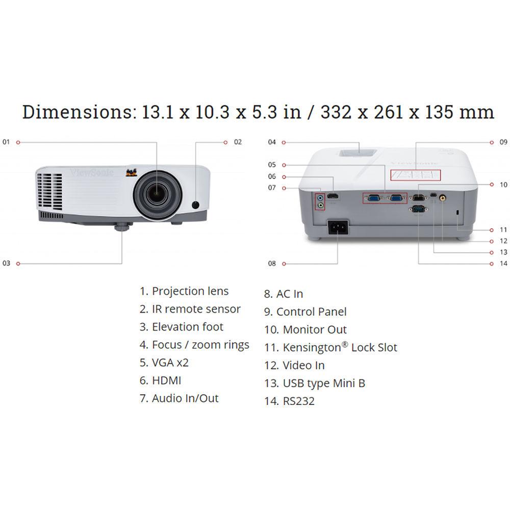 ViewSonic PG705HD 4000-Lumen Full HD DLP Projector