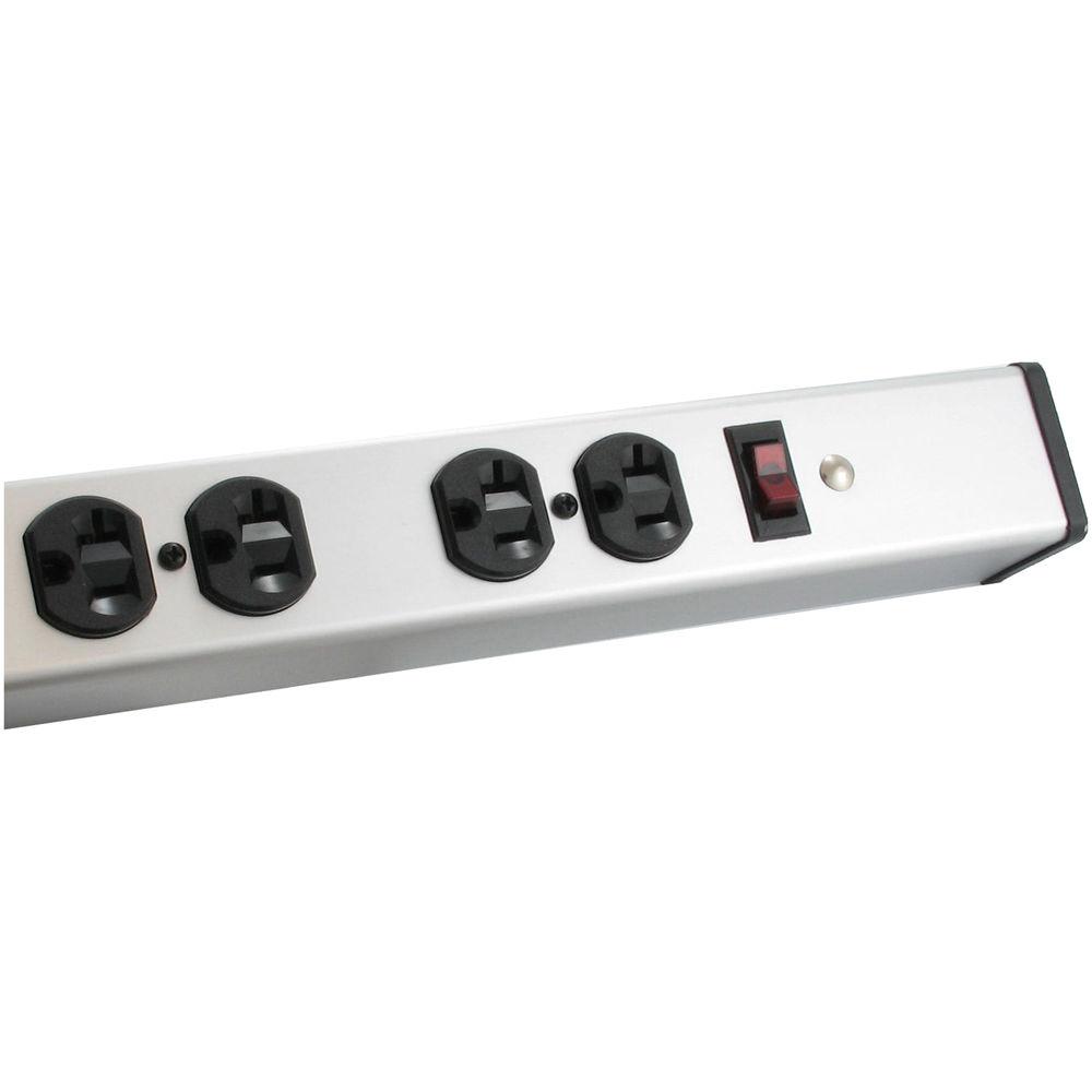 A-Neutronics 24-Outlet Vertical Mount Power Strip with LCD Display