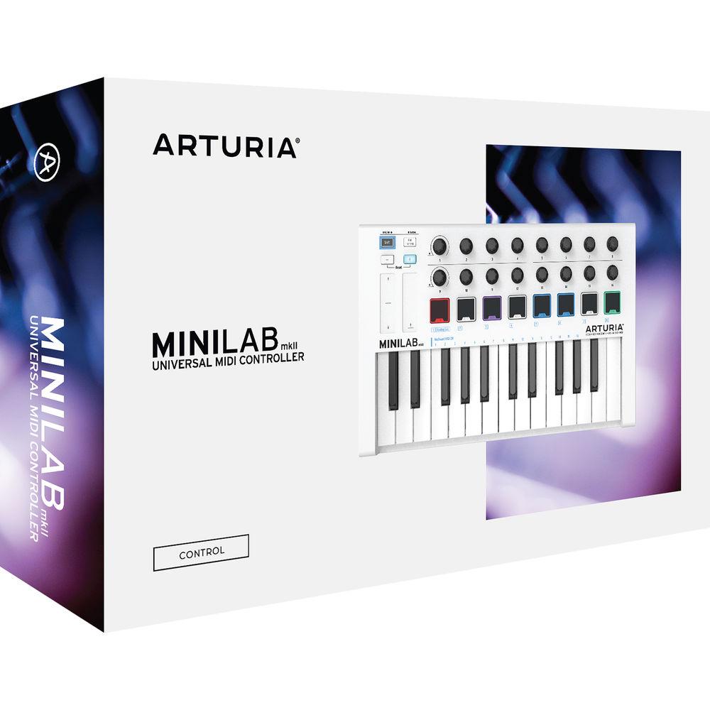 Arturia MiniLab Mk II - Portable USB-MIDI Controller