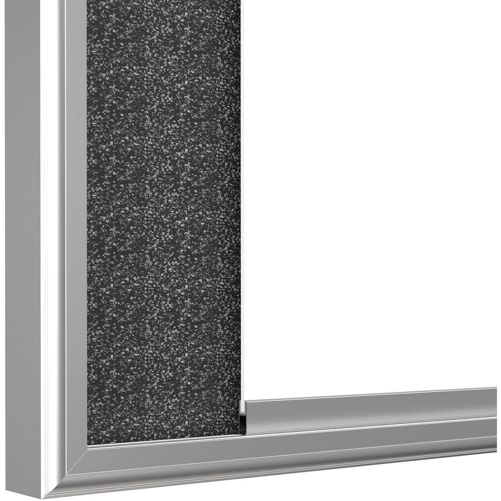 Balt Visionary Magnetic Glass Sliding Enclosed Cabinet with Tan Rubber-Tak