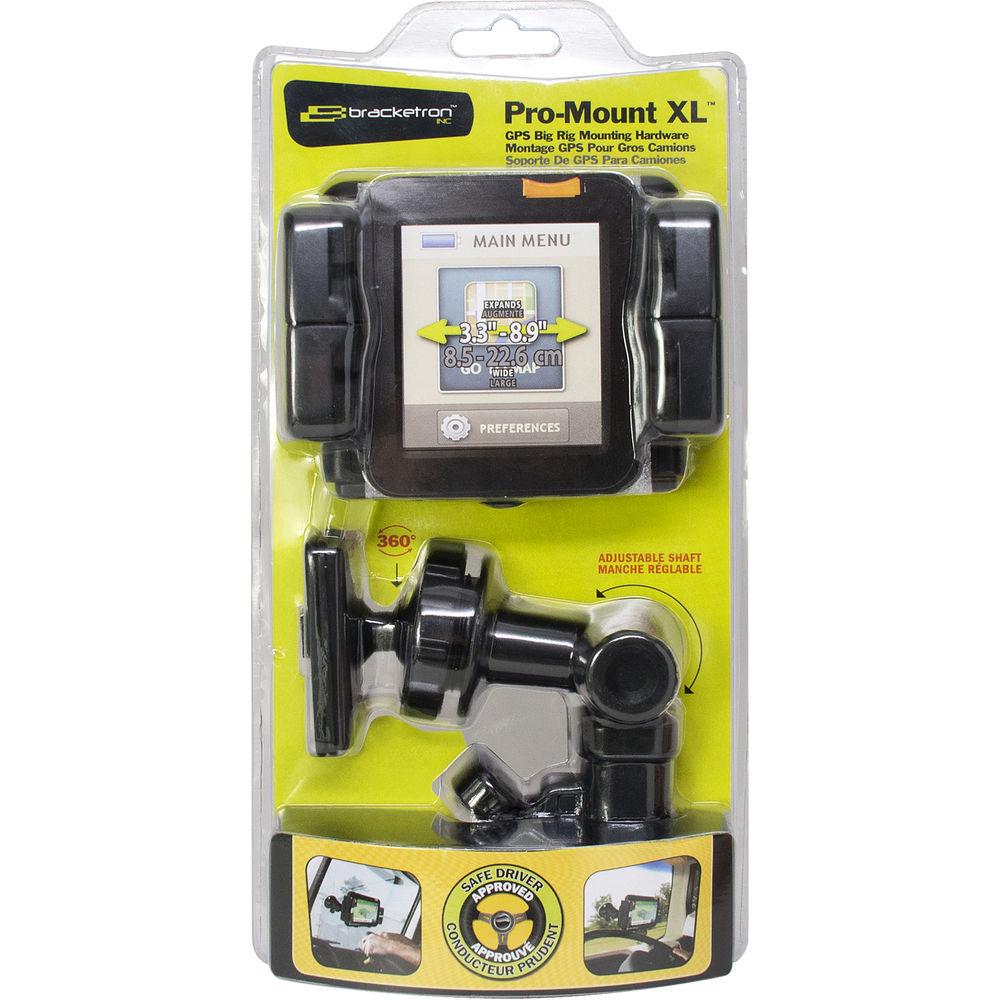 Bracketron Pro-Mount XL Windshield Mount for Select Smartphones and Portable Devices