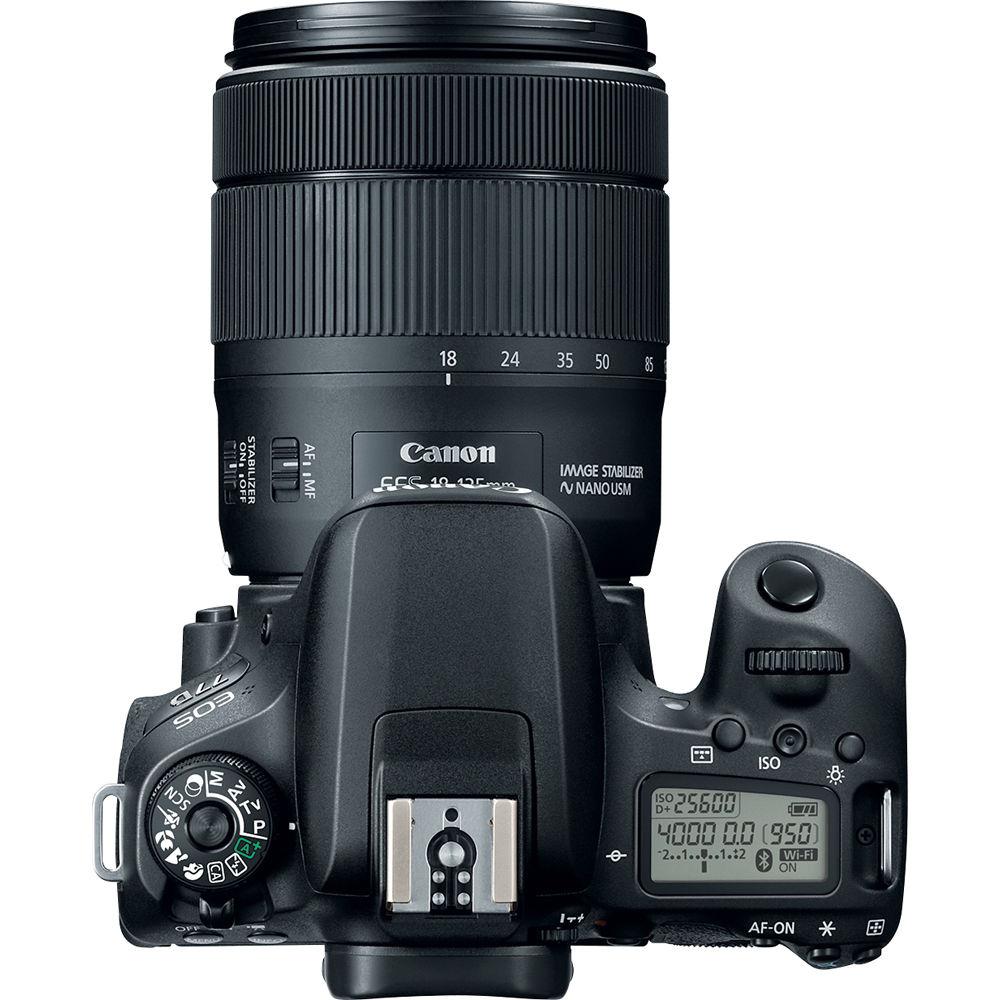 Canon EOS 77D DSLR Camera with 18-135mm USM Lens