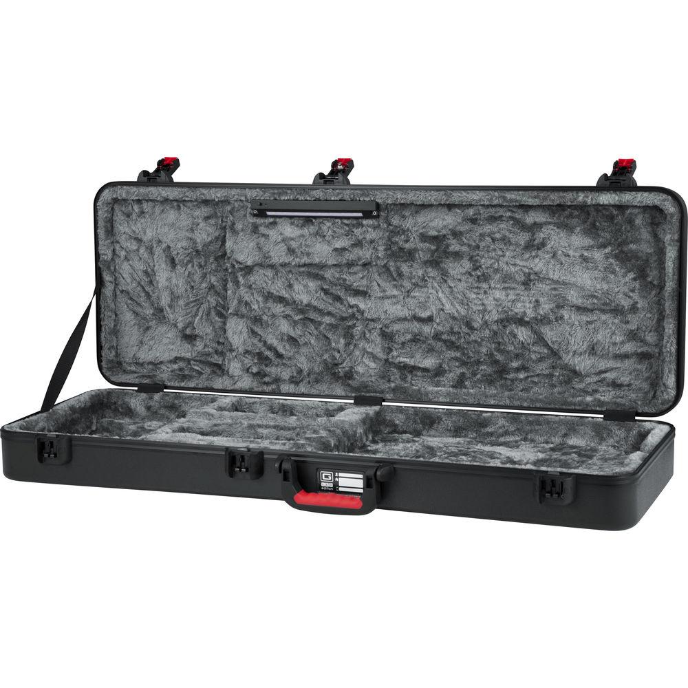 Gator Cases GTSA-GTRELEC-LED TSA Series ATA Molded Case with Built-In LED Light for Electric Guitars