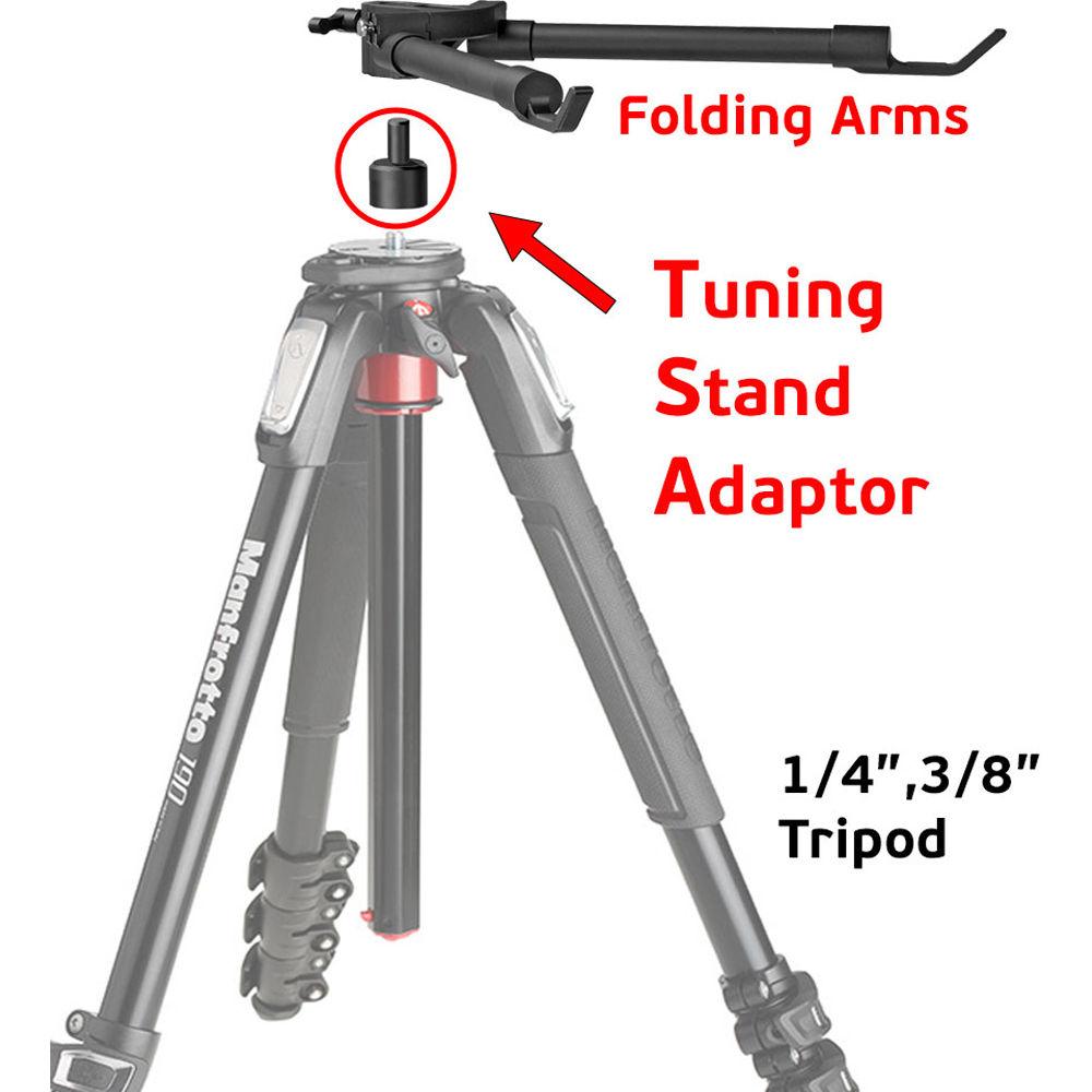 GyroVu Tuning Stand Tripod Adapter & Folding Arms for Gimbal Stabilizers