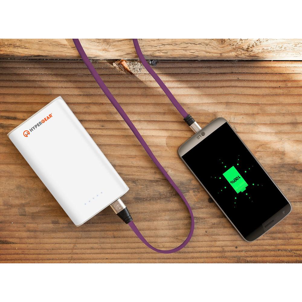 HyperGear Flexi USB 2.0 Type-A to USB Type-C Charge & Sync Flat USB Cable