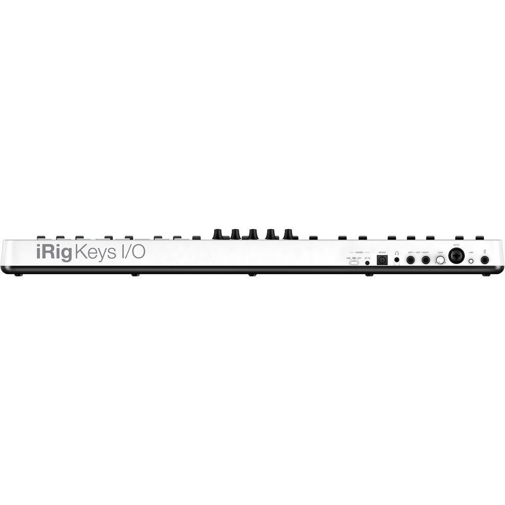 IK Multimedia iRig Keys I O - Controller Audio Interface for iPhone, iPad, and Mac Windows