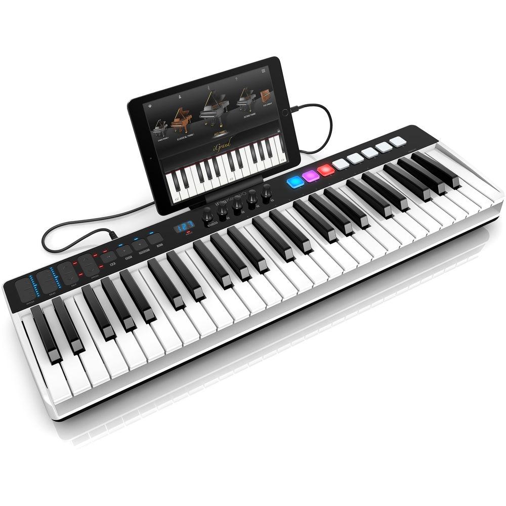 IK Multimedia iRig Keys I O - Controller Audio Interface for iPhone, iPad, and Mac Windows