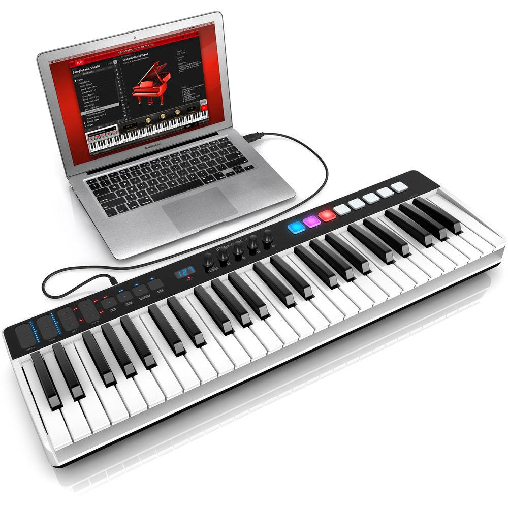 IK Multimedia iRig Keys I O - Controller Audio Interface for iPhone, iPad, and Mac Windows