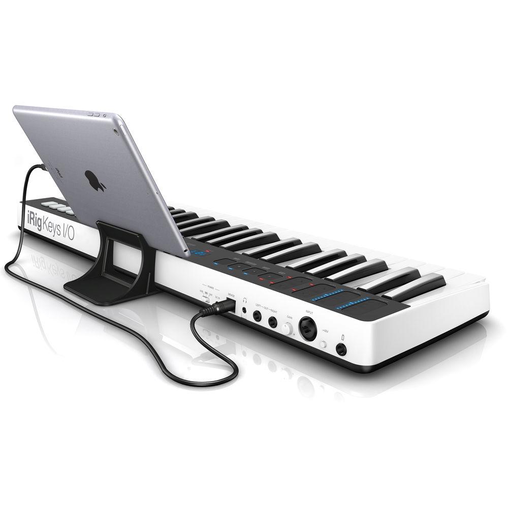 IK Multimedia iRig Keys I O - Controller Audio Interface for iPhone, iPad, and Mac Windows