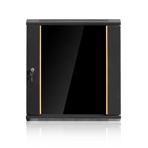 iStarUSA Claytek WMZ1255-KBR1U Swing-Out Wallmount Server Cabinet with 1 RU Sliding Drawer