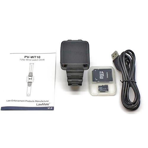 LawMate Smartwatch with 720p Covert Camera & DVR
