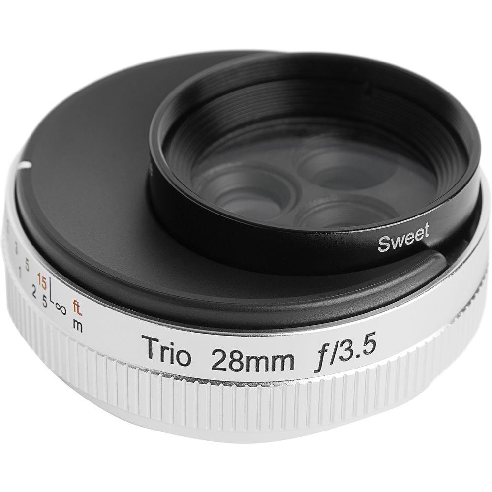 Lensbaby Trio 28 Lens with Filter Kit for Micro Four Thirds