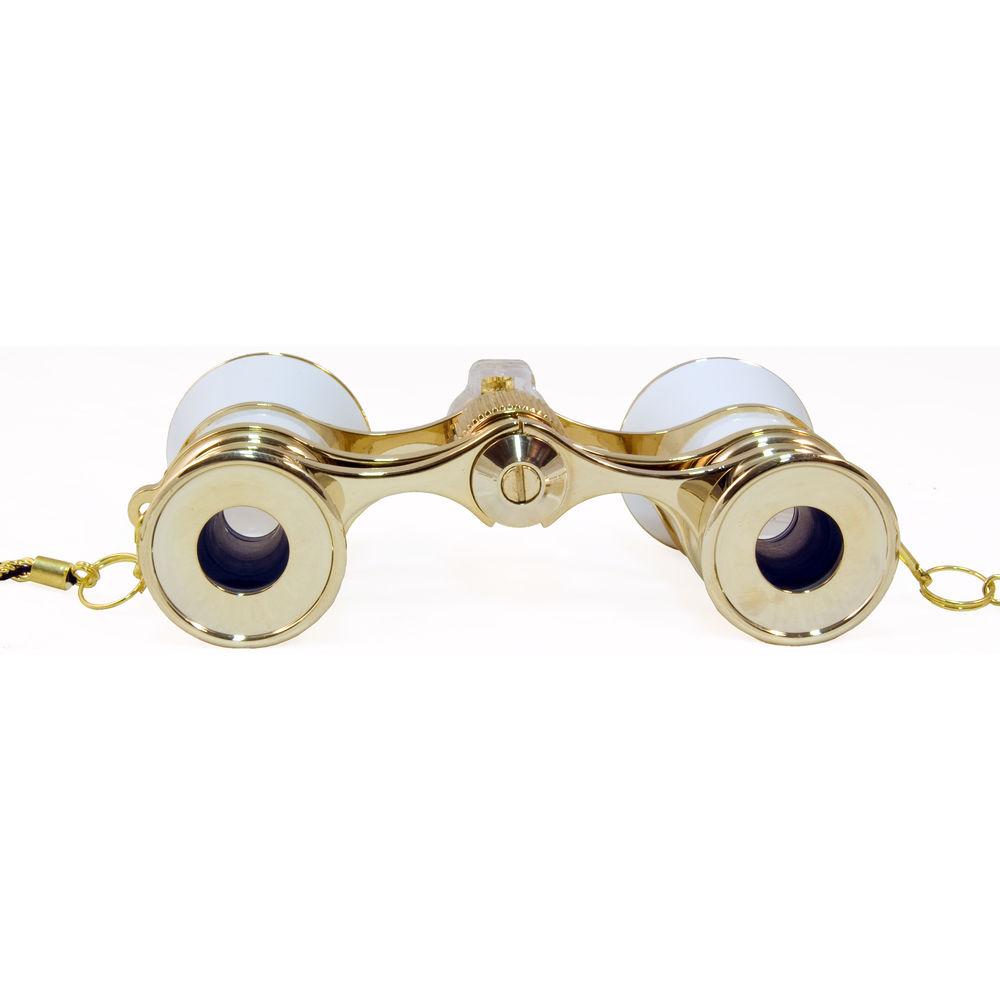 Levenhuk Broadway 325F Opera Glasses with Chain