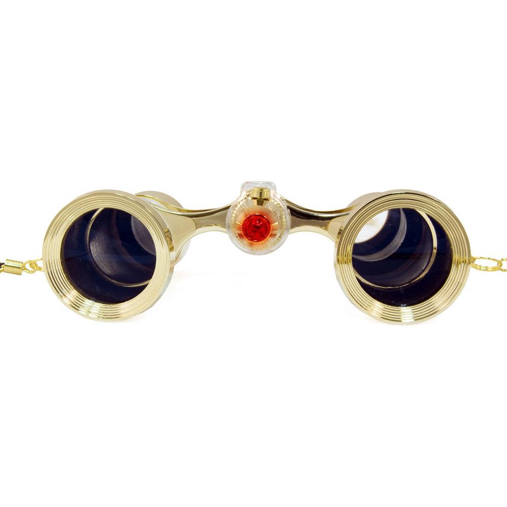 Levenhuk Broadway 325F Opera Glasses with Chain