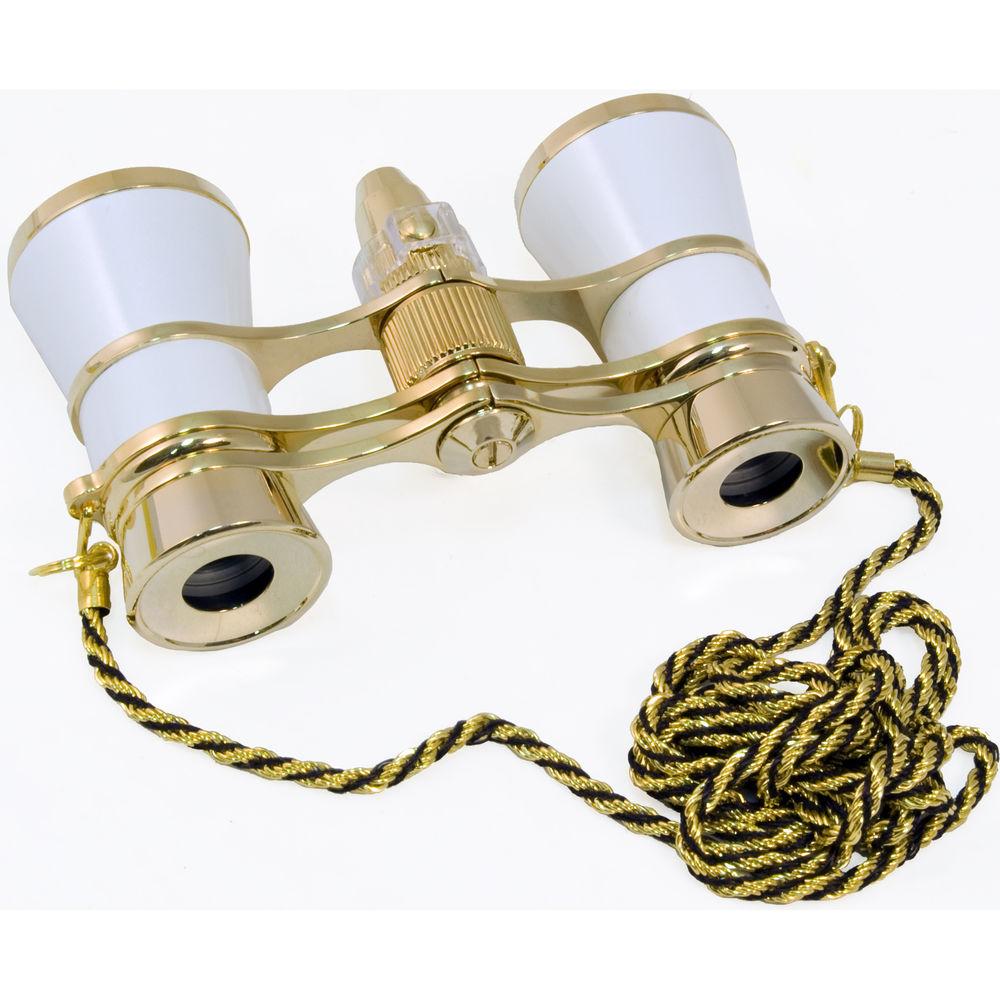Levenhuk Broadway 325F Opera Glasses with Chain