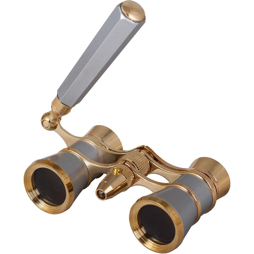Levenhuk Broadway 325N Opera Glasses with Lorgnette