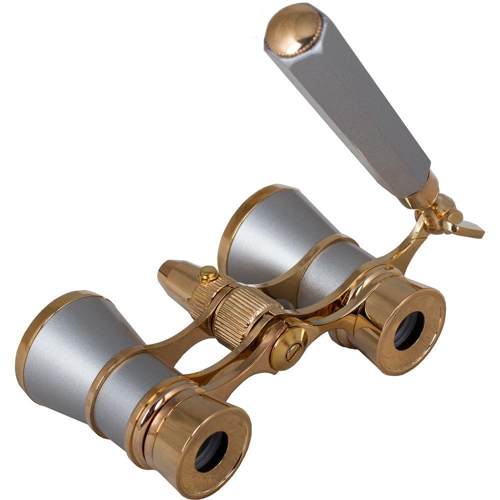 Levenhuk Broadway 325N Opera Glasses with Lorgnette