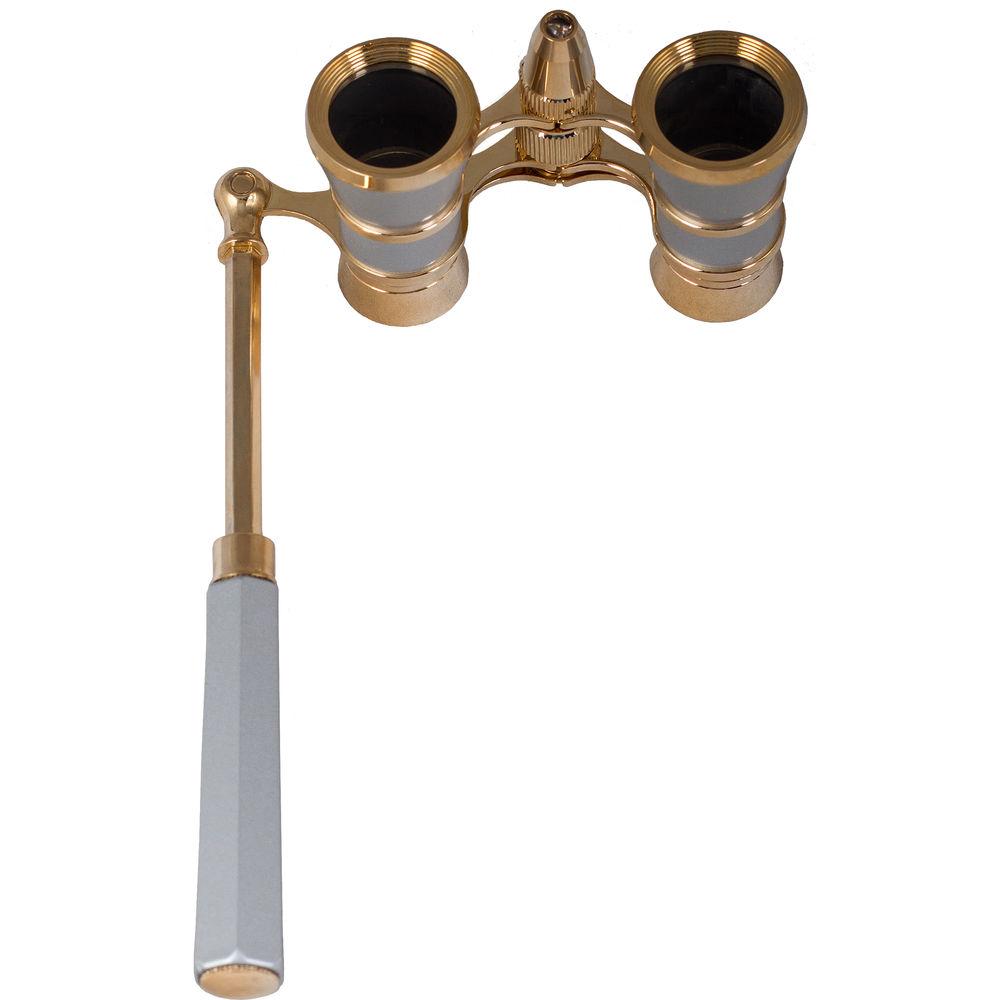 Levenhuk Broadway 325N Opera Glasses with Lorgnette