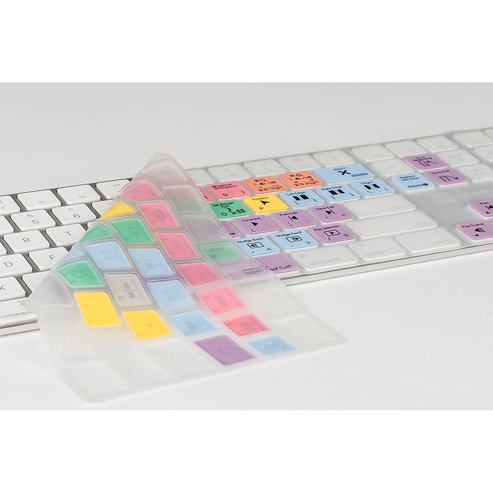 LogicKeyboard Final Cut Pro X Cover for Apple Magic Keyboard with Numeric Keypad, LogicKeyboard, Final, Cut, Pro, X, Cover, Apple, Magic, Keyboard, with, Numeric, Keypad