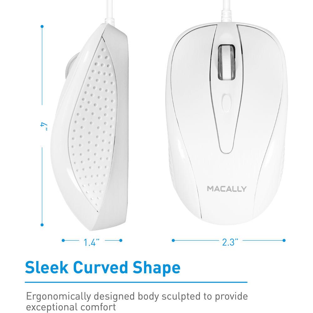 Macally UCTURBO Wired Mouse
