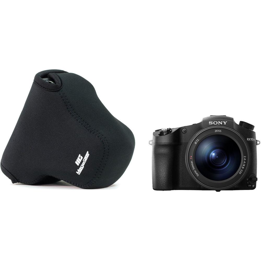 MegaGear Ultra-Light Neoprene Camera Case with Carabiner for Sony Cyber-shot DSC-RX10 III