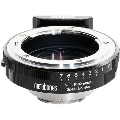 Metabones Nikon G-Type F Lens to Pentax Q-Mount Camera 0.5x Speed Booster
