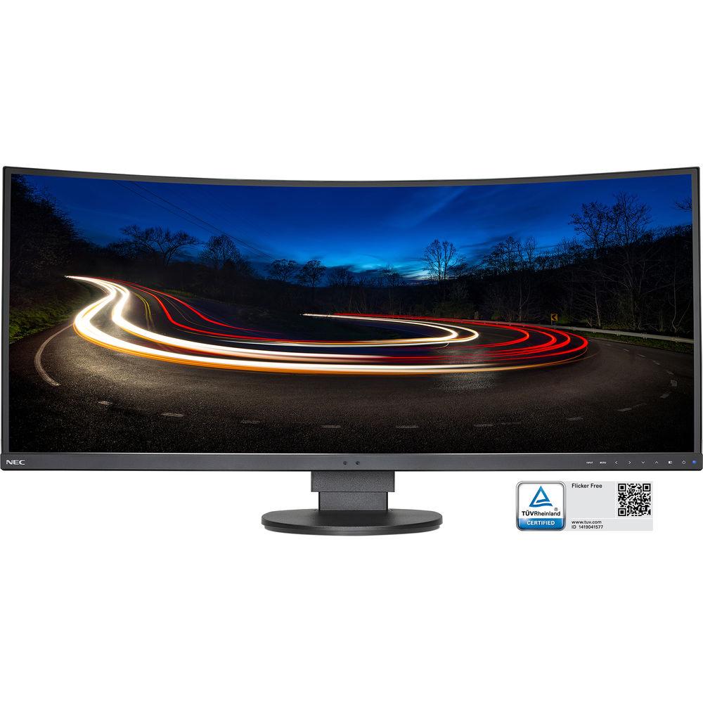 NEC EX341R-BK 34" 21:9 Ultrawide Curved LCD Monitor