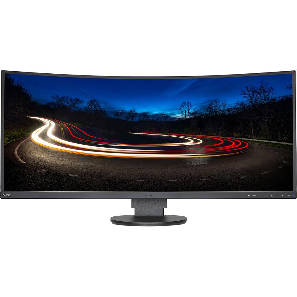 NEC EX341R-BK 34" 21:9 Ultrawide Curved LCD Monitor