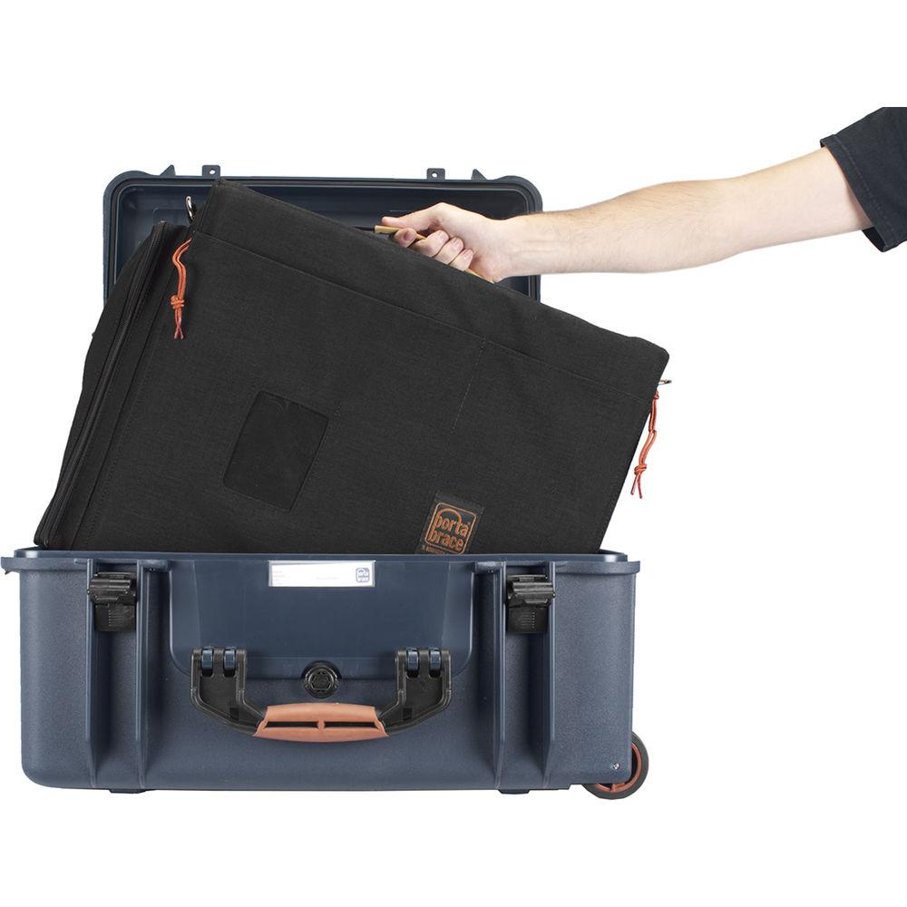 Porta Brace PB-2750E Wheeled Hard Case, Removable Soft Case Combo for Panasonic Eva1