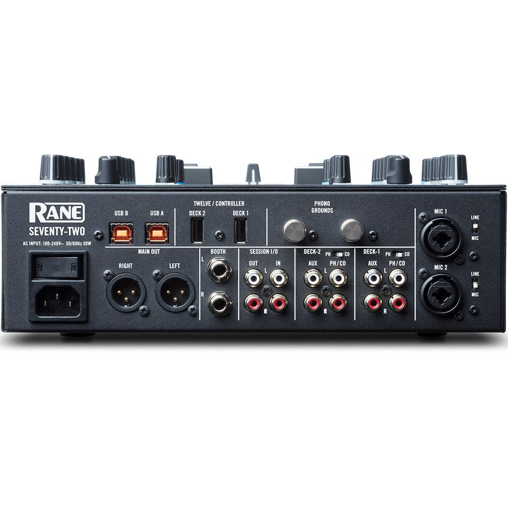 RANE DJ Seventy-Two 2-Channel Performance Mixer with Touchscreen for Serato DJ Pro