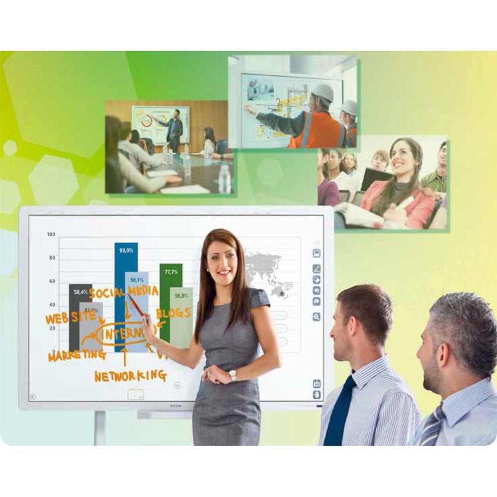 Ricoh D6500 65" Interactive Flat Panel Display with Business Controller PC