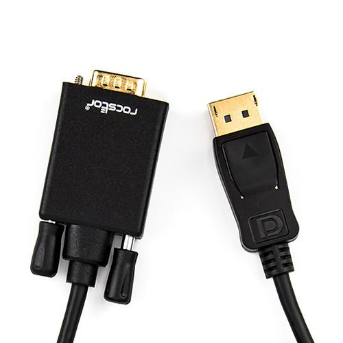 Rocstor DisplayPort Male to VGA Male Adapter Cable