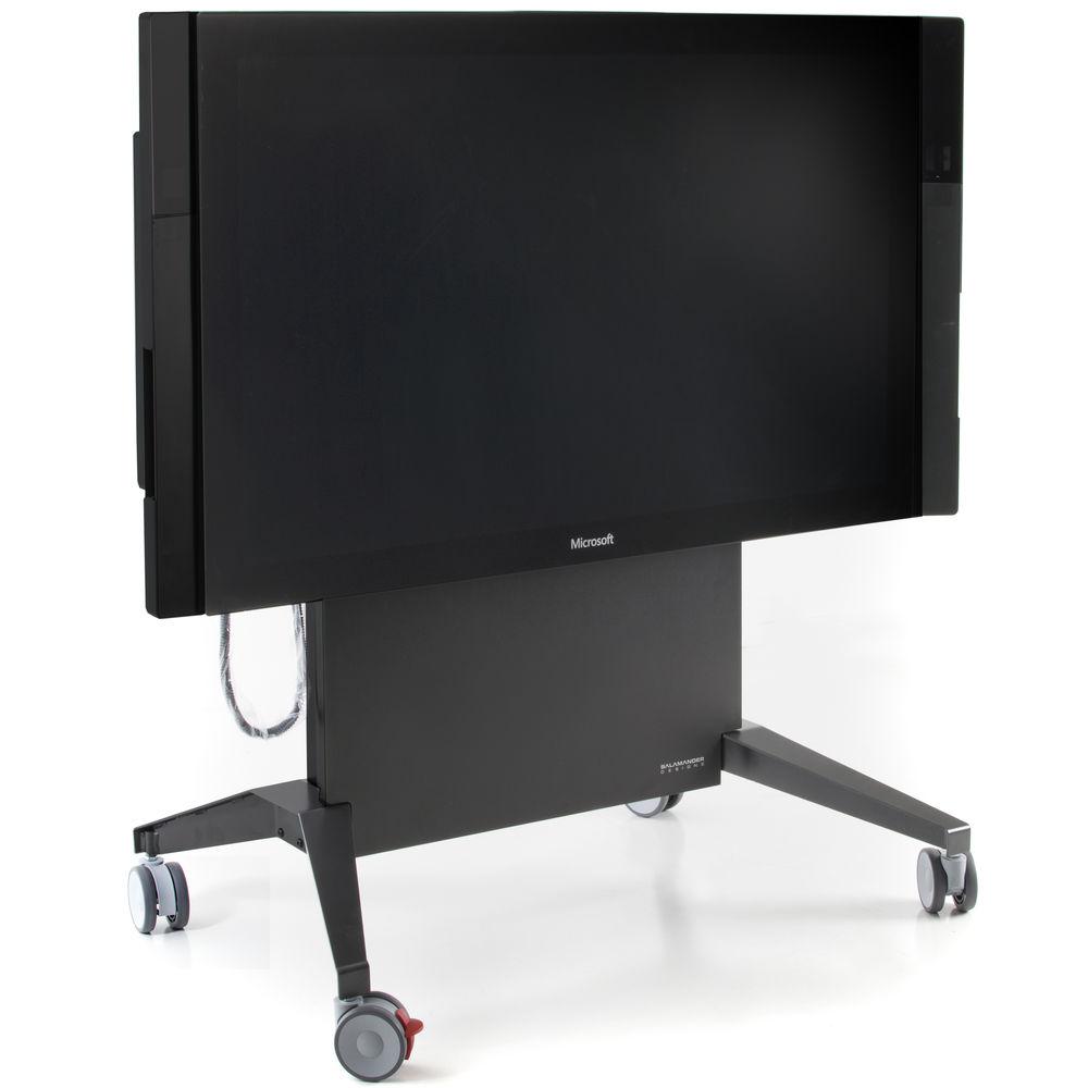 Salamander Designs Large Electric Lift Mobile Display Stand for Up to 65" Displays