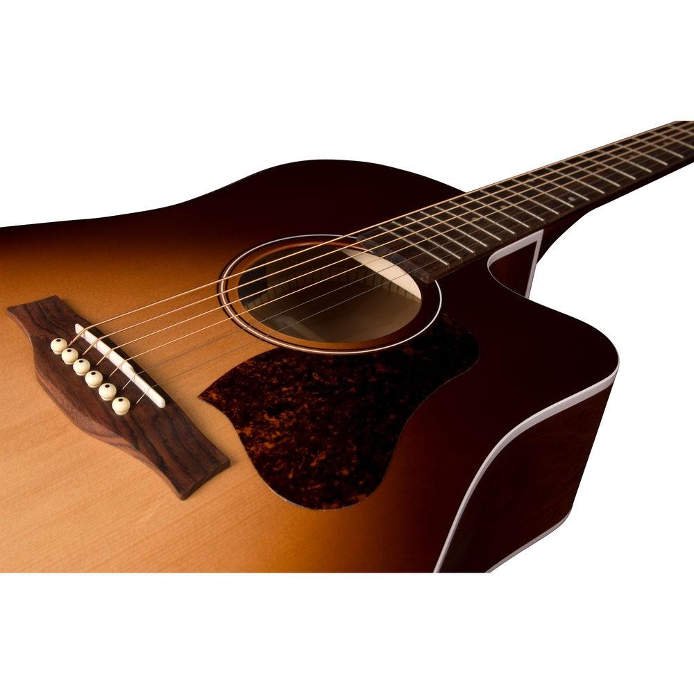 Seagull Guitars Entourage Autumn Burst CW QIT Acoustic Electric Guitar