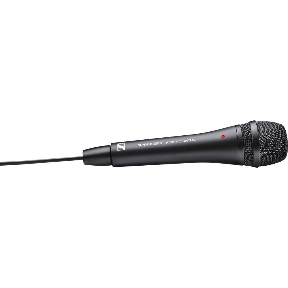 Sennheiser HANDMIC DIGITAL Microphone with Apogee PureDigital Conversion, Sennheiser, HANDMIC, DIGITAL, Microphone, with, Apogee, PureDigital, Conversion