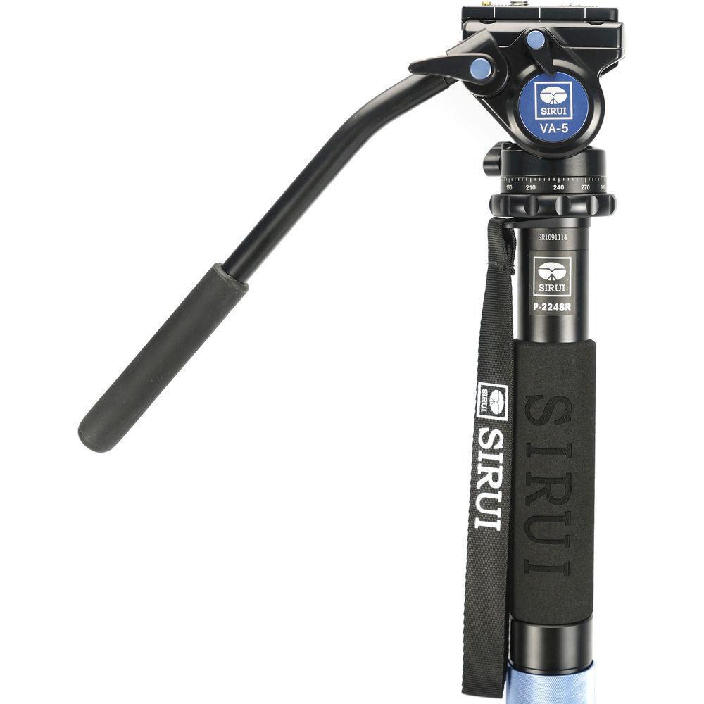 Sirui P-224SR Photo Video Monopod with VA5 Head