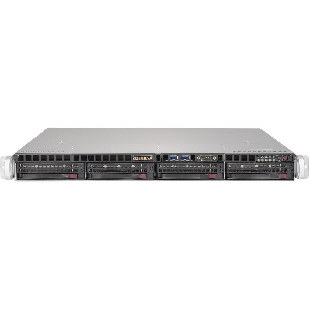 Supermicro 5019S-M 4-Bay 3.5" Hot-Swap SATA III RAID SuperServer