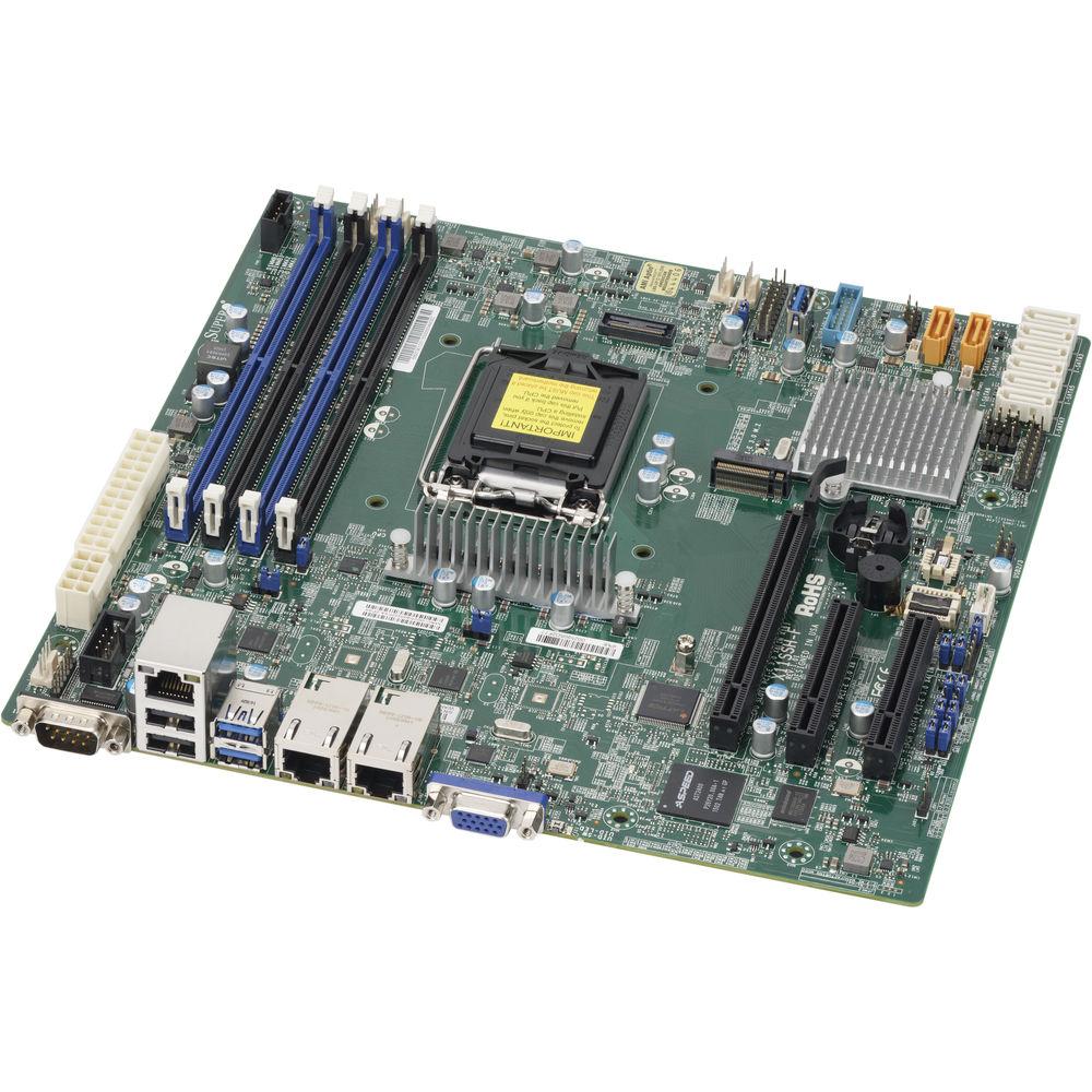 Supermicro 5019S-M 4-Bay 3.5" Hot-Swap SATA III RAID SuperServer