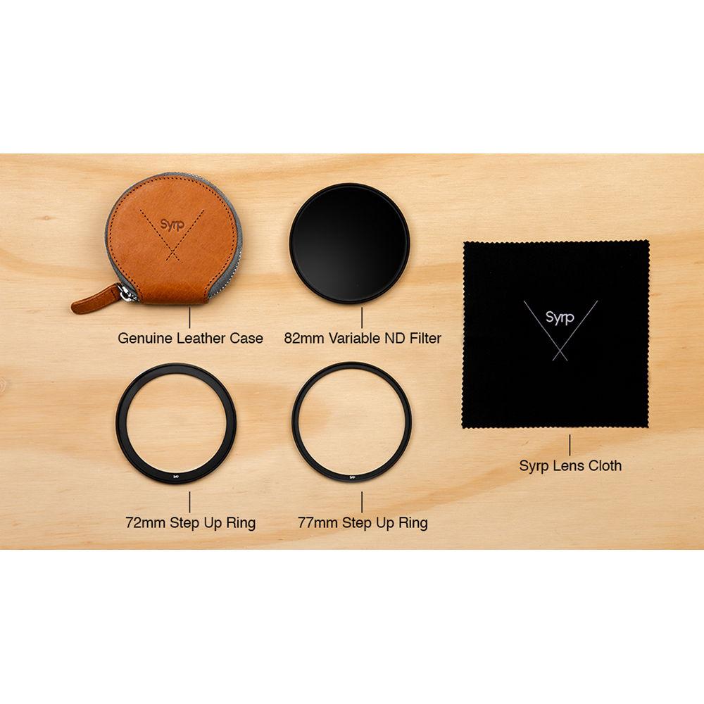Syrp 82mm Super Dark Variable Neutral Density Filter Kit