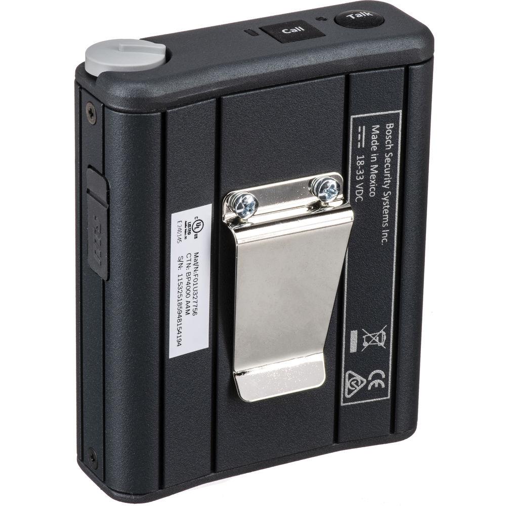 Telex BP4000A4M Single-Channel Portable Beltpack Headset Station