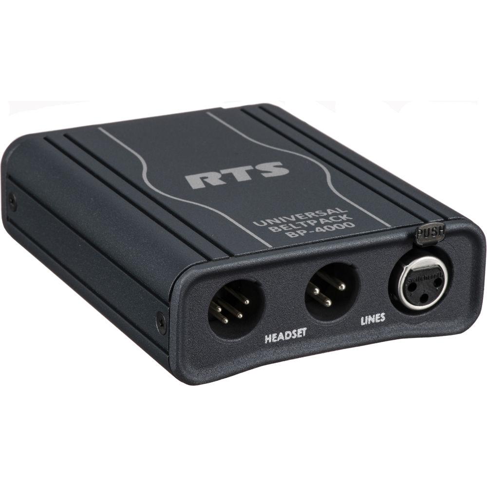 Telex BP4000A4M Single-Channel Portable Beltpack Headset Station