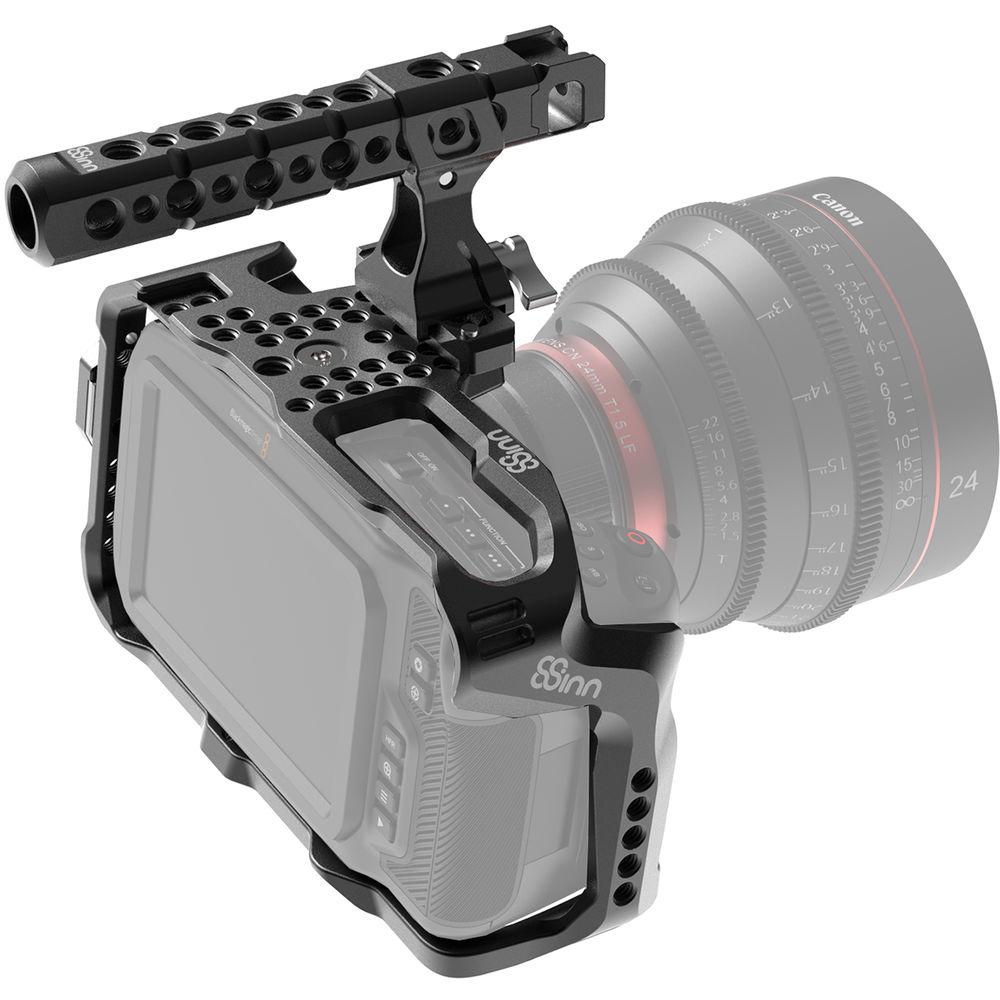 8Sinn Cage for Blackmagic Design Pocket Cinema Camera 4K with Top Handle Pro, 8Sinn, Cage, Blackmagic, Design, Pocket, Cinema, Camera, 4K, with, Top, Handle, Pro