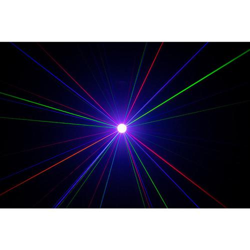 American DJ Startec Rayzer 2-FX-In-1 RGB LED and Laser Party Light
