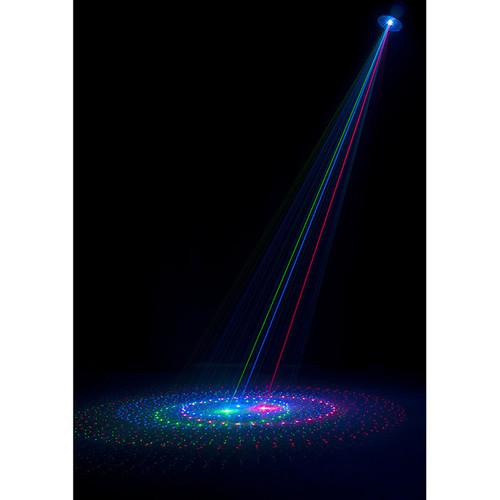 American DJ Startec Rayzer 2-FX-In-1 RGB LED and Laser Party Light