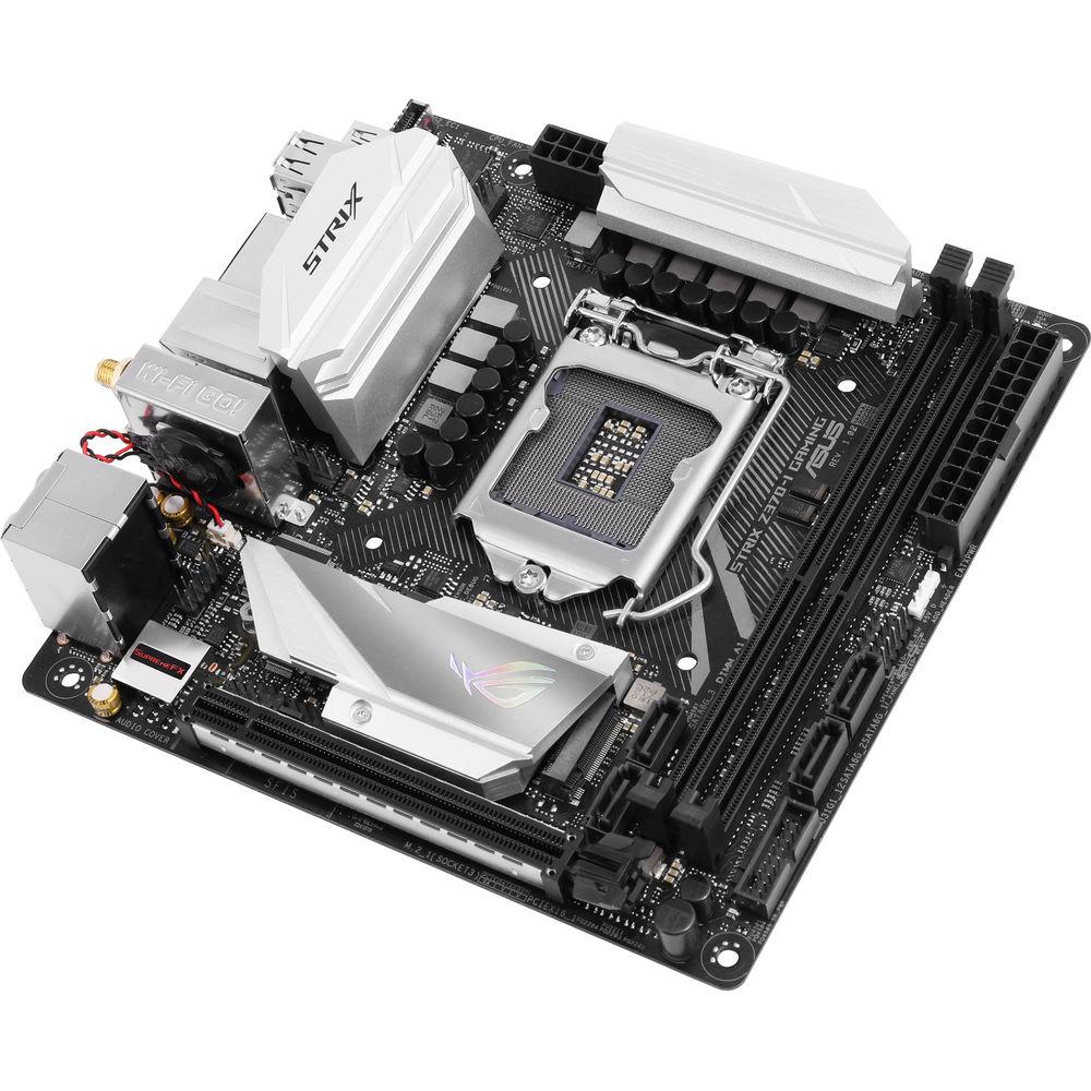 ASUS Republic of Gamers Strix Z370-I Gaming LGA1151 Mini-ITX Motherboard