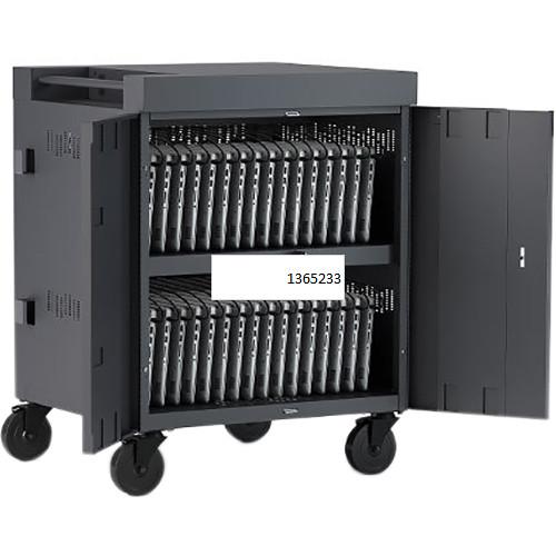 Bretford 32-Device CUBE Charging Cart for Chromebooks, Laptops, & Tablets