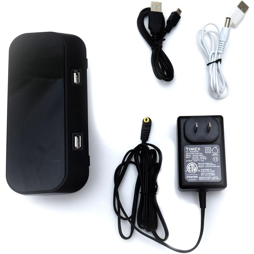 Bush Baby Alarm Clock with 1080p Covert Wi-Fi Camera